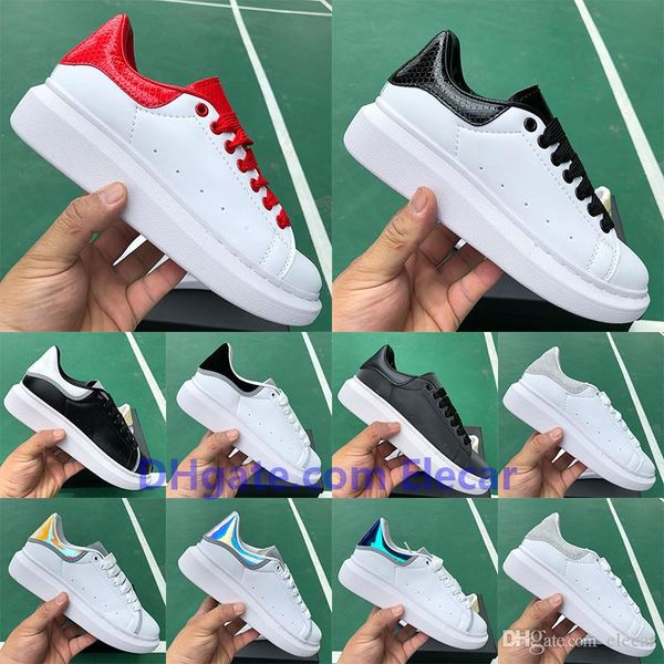 

uk 3m reflective platform snake skin womens mens fashion luxury designer shoes men iridescent laser leather triple black trainers boots