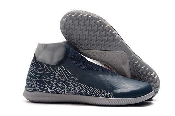 

mens high ankle football boots phantom vison academy ic tf outdoor shoes phantom vision indoor/outdoor tf gray soccer shoes