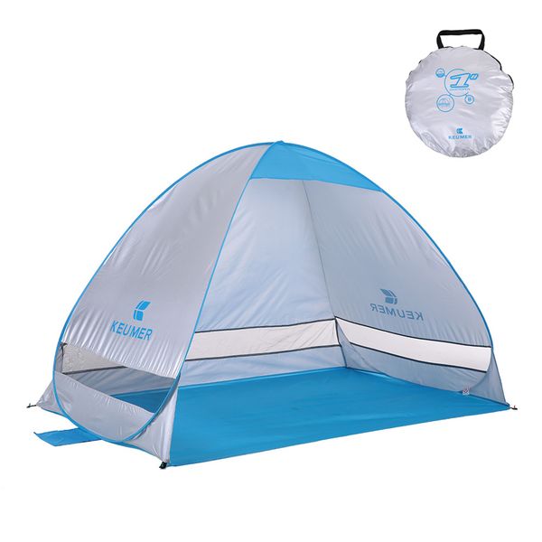 

automatic camping tent ship from ru beach tent tourist fish camping anti-uv sun shade beach nstant -up portable
