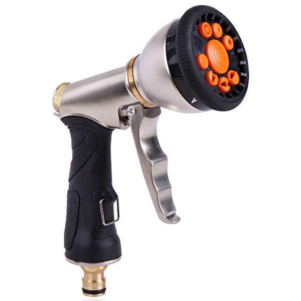 

garden water hose nozzle spray with 9 adjustable patterns sprayer mutifunctional g6ka