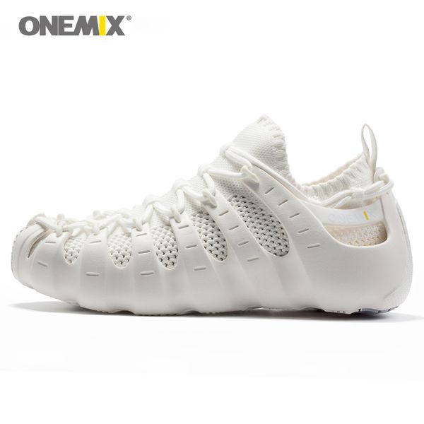 

onemix 2020 men women light outdoor walk shoes soft rubber outsole casual multifunction breathable running shoes quick dry socks