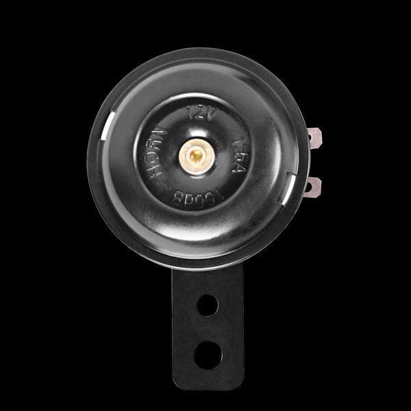 

universal motorcycle electric horn kit 12v 48v 105db waterproof round super loud sound alarm speakers scooter moped dirt bike