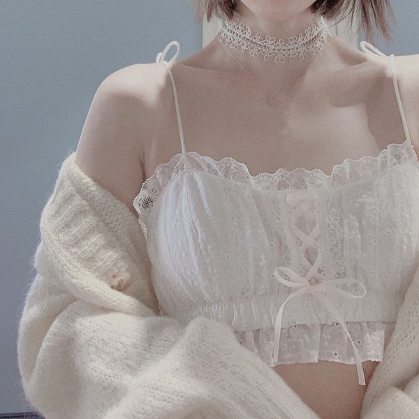 

bras sets wriufred retro romantic front-breasted vest bra set mermaid lace suspender underwear female cotton lingerie with panties, Red;black