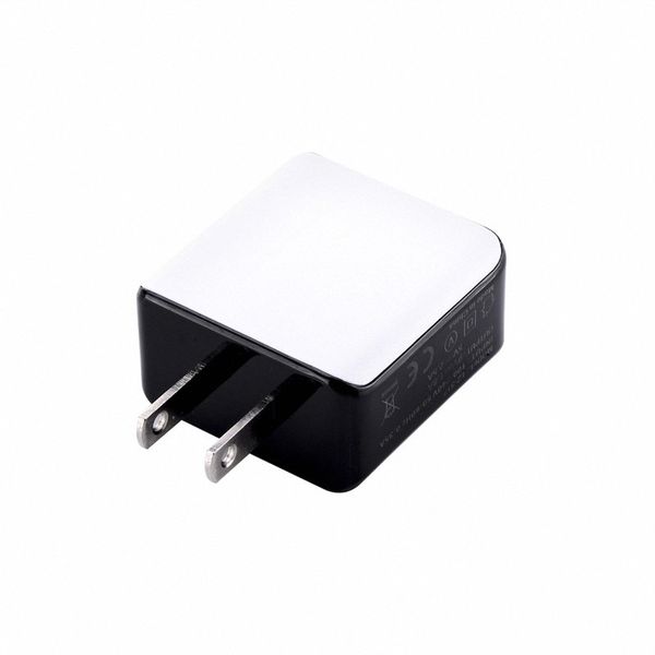 EU / US Plug Travel Wall Charger Charger QC 2.0 Адаптер для iPhone 5 6 7 Plus для Samsung S6 S7 S8