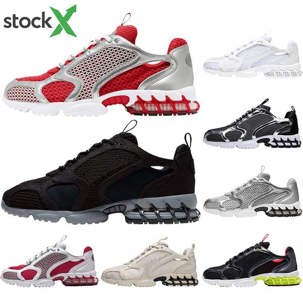 

fashion stussy zoom spiridon caged style canvas designer trainer women mens mesh running shoes platform jogging shoes sneakers 36-45