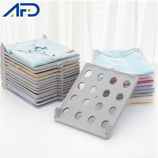 

1pc fast clothes fold board space save clothes organization system shirt folder closet drawer stack practical household organize
