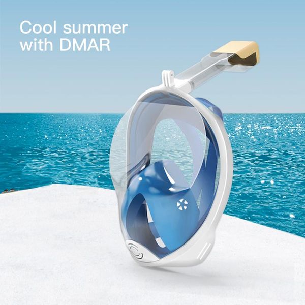

dmar full face bl diving anti-fog folding swimming child snorkeling mask underwater scuba glasses apparatus training