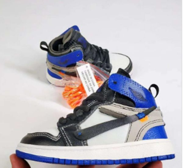 

20220 hot unc high og 1s kids space jam concord concord seam off basketball shooss дети мальчик девочек молодежь белый полуночные темновые к, Black