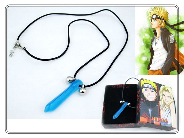 

аниме наруто цунаде ожерелье мультфильм моды опал кулон 3 цвета ранним, Silver