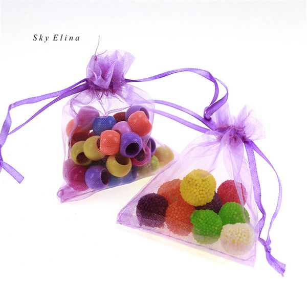 

50pcs gifts bags 13x18cm small organza gift bags for packaging display storage bag pouches wedding jewelry christmas gift bag 5z