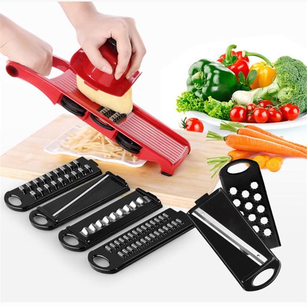 

hot продажа мандолина slicer растительные терка cutter с лезвие из нержавеющей стали кухонные аксессуары gadget рождественский подарок