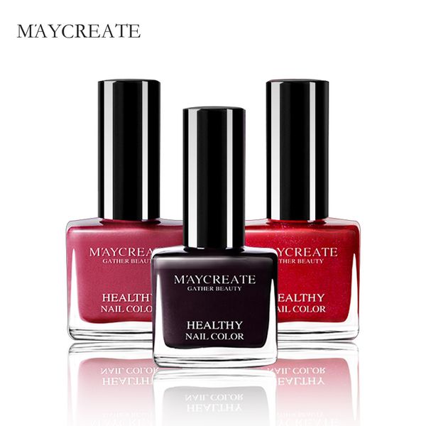 

maycreate brand 12ml nail polish red blue color flavorless nail gel polish lasting gel art health for women's beauty