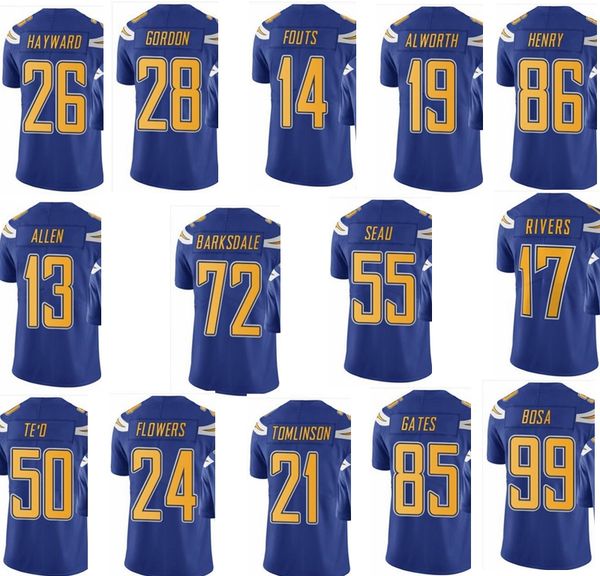 antonio gates color rush jersey