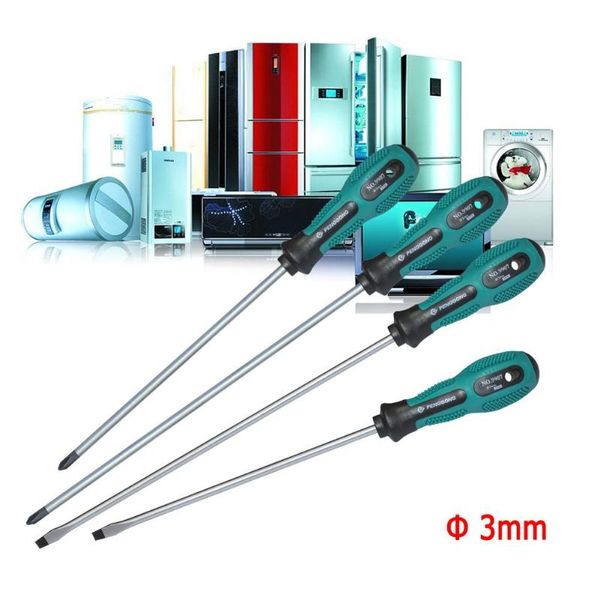 

3mm diameter multipurpose electrician insulated pp handle screwdriver screw driver repairing opening tool