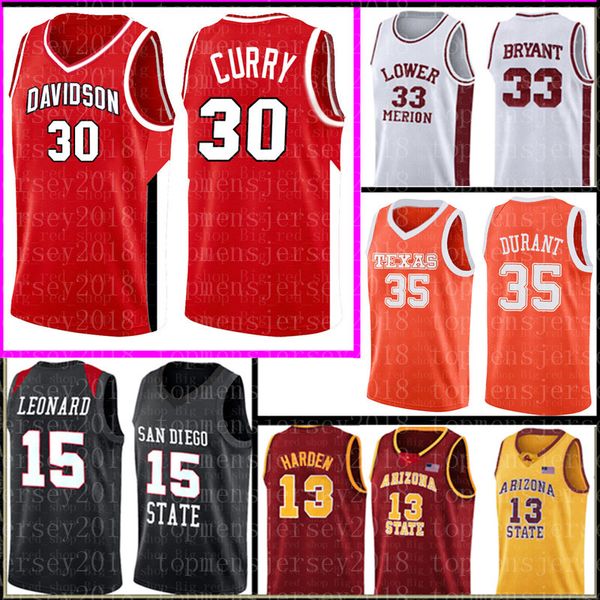 

stephen 30 curry mens kevin 35 durant jersey ncaa university red white college basketball wears cheap, Black