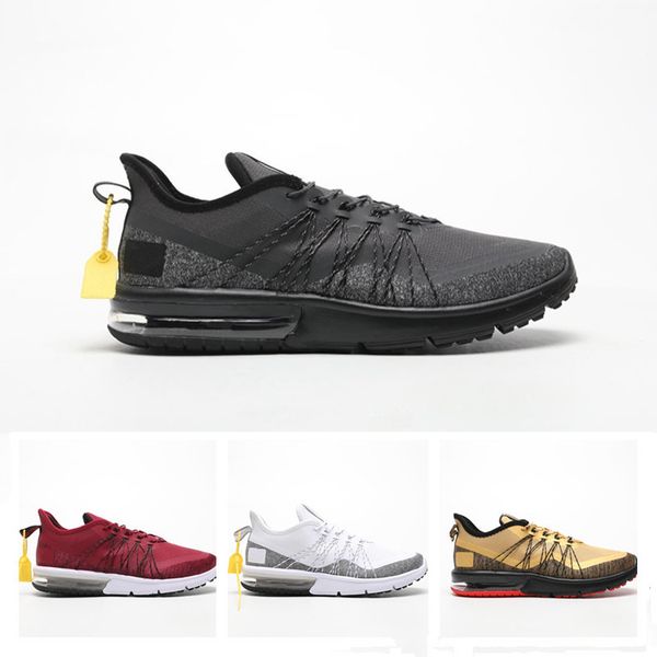 

2019 new arrival squent 4 cushioned running shoes for high black red white yellow men's fashion sports sneakers size 40-45