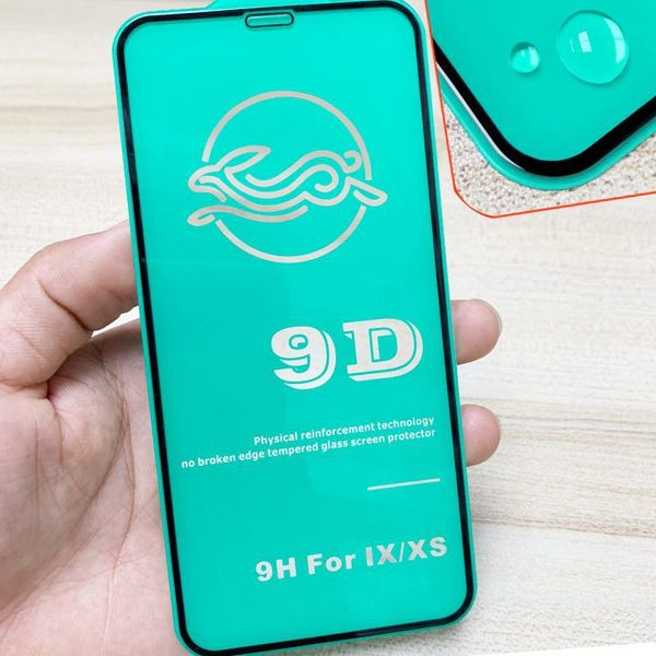 

screen protector for iphone 11 pro max xs max xr tempered glass screen protective film for iphone 7 8 6 6s plus 9d full 9h hardness front
