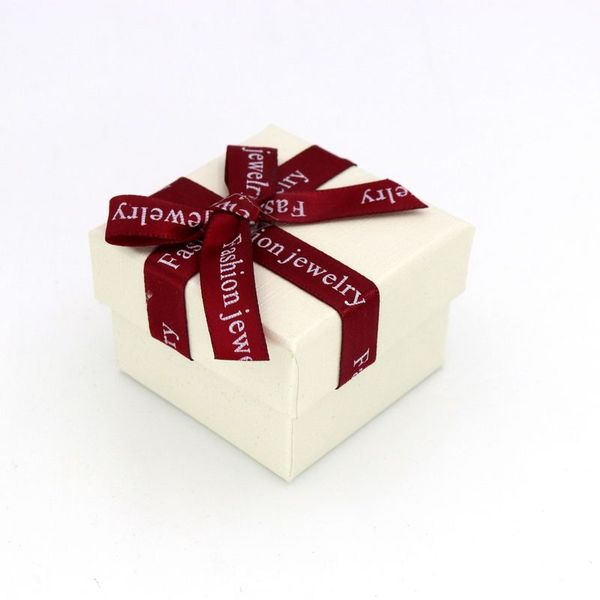 

3 pcs/lot paper bowknot jewelry earring ring gift boxes display holder jewelry packaging cases diy accessories wholesale, Black