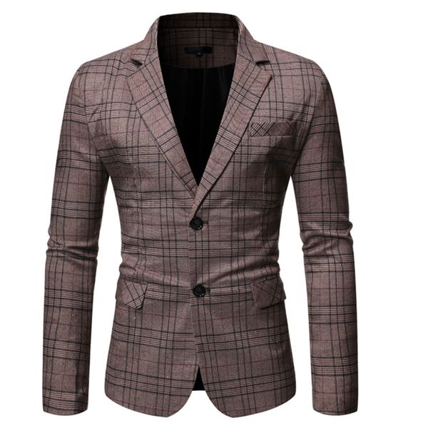 

blazer mens 2019 new slim fit jacket suits blazers men wedding dress coat casual plus size business male suit jacket y, White;black