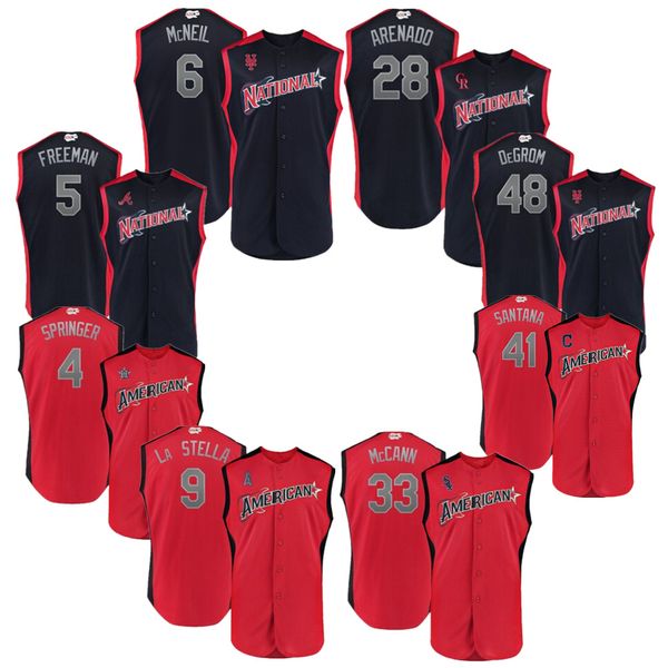 

2019 all tar game jer ey jeff mcneil jame mccann tommy la tella jacob degrom nolan arenado carlo antana george pringer freeman