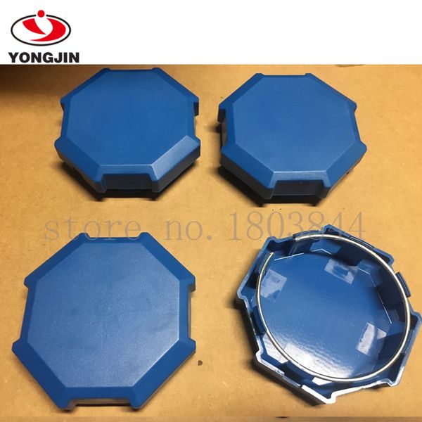 

for polaris rzr 900 s 2015-2017 blue wheel center caps set of 4 replace 1522216-655