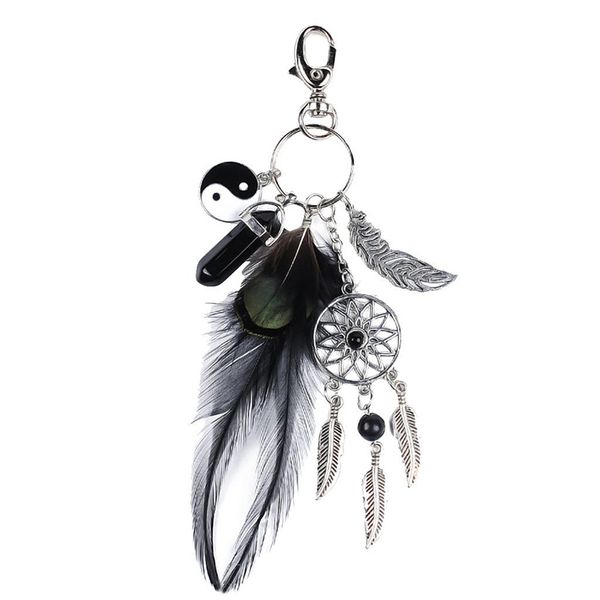 

keychain woman man keychain tassel pendant charm fancy fashion gift, Silver