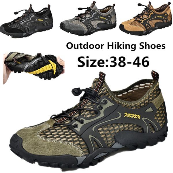 

wear-resistant outdoor hiking shoes 2020, Black