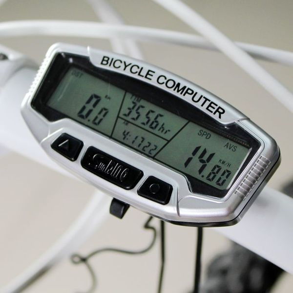 

waterproof bike computer cycle computer bicycle with blu-ray luminous bicycle lcd code table