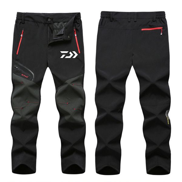 

men new summer season hiking trekking fishing camping climb run trousers plus size oversized waterproof outdoor pants