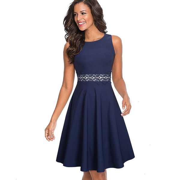 

дамы платья женщин дизайнер одежды урожай элегантный вышивки цветочные кружева линия pinup бизнес женщины партии flare свинг платье a079, Black;gray