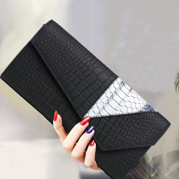 

korean style genuine leather cover envelope clutch purse fashion women leather shoulder bag crossbody bags for birthday gift