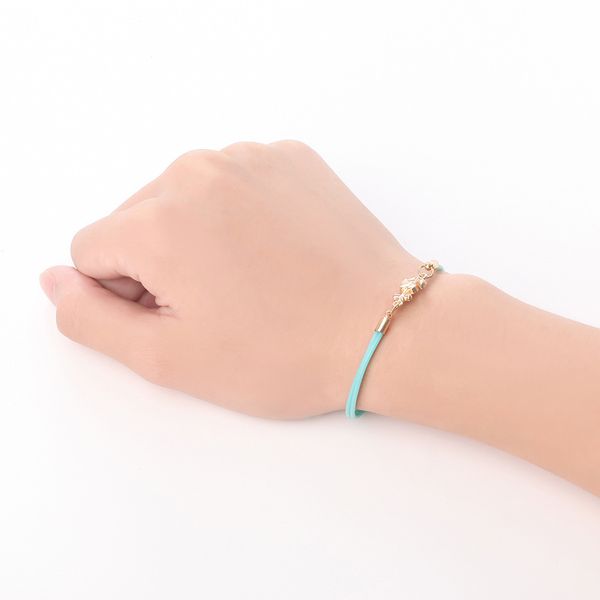 

originality alloy love arrow pu organization bracelet multicolor, Golden;silver