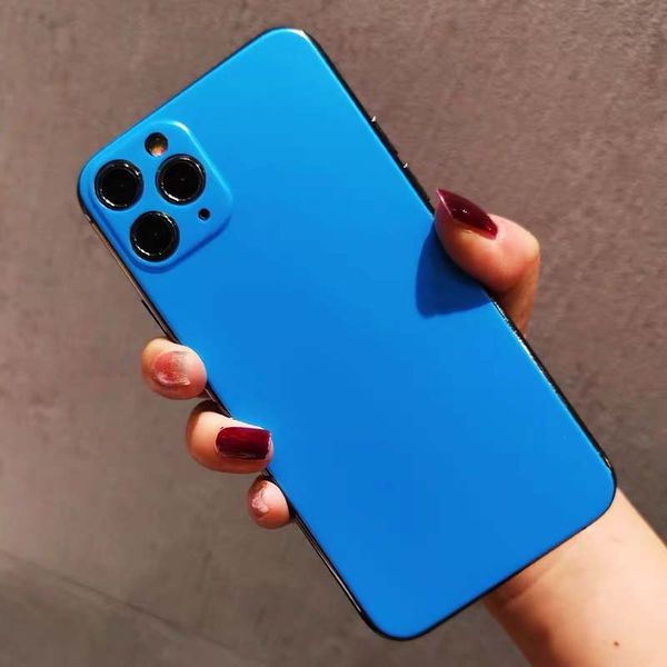 

Special Rear Film for IPhone 11/11Pro/11 ProMax High Quality PMMA Full-screen Color Back Protective Film Anti-Scrath Machine Shell 10 Colors