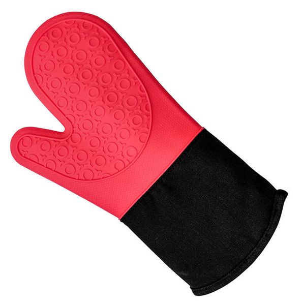 

2 pcs silicone oven mitts gloves heat resistant non-slip for kitchen cooking baking price