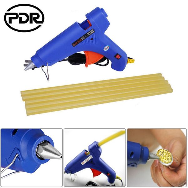 

pdr dent removal tools glue gun 5 pieces glue sticks dent damage repair