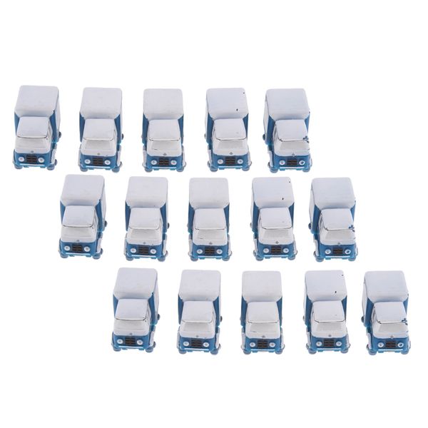 

cute small truck toy model garden lawn yard ornaments home diy