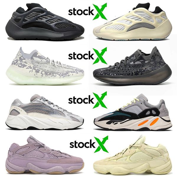 

700 v3 azael alvah kanye west v2 men women running shoes wave runner static 380 alien 500 luxury sneakers size 46