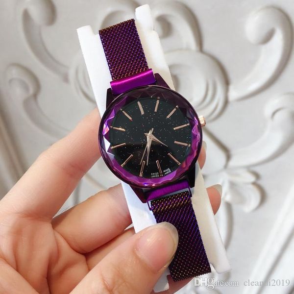 

2019 brand new fashion high quaility model women dress watch relojes de marca mujer luxury lady wristwatch classic quartz magnet buckle, Slivery;brown