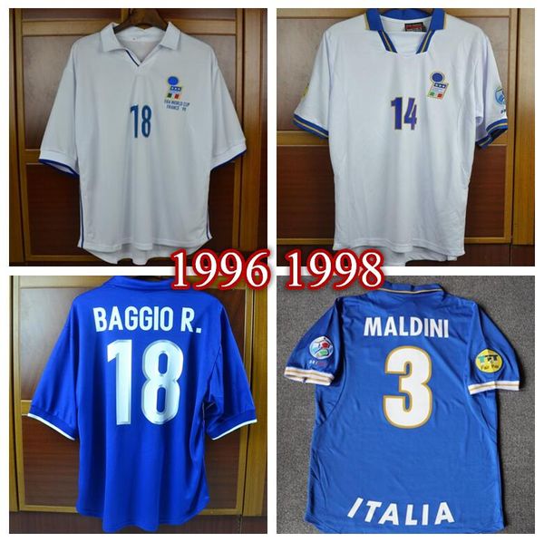

1996 1998 Италия Тотти Ретро футбол Джерси Calcio MAGLIA 96 98 Италия Баджо Мальдини Пирло дель Пьеро Индзаги Неста Футбольные майки
