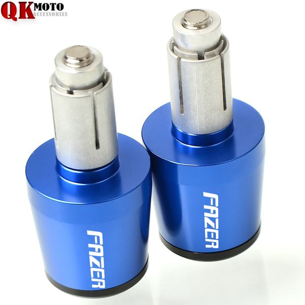

customized motorcycle hand bar ends handlebar grips cap anti vibration silder plug for fz1 fazer 2001-2005 fjr 1300