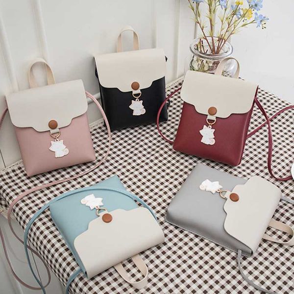 

сумка messenger плеча мешок cute cat печати pu lady ранец женщины crossbody посыльного tote кошельки сумки на ремне сумки