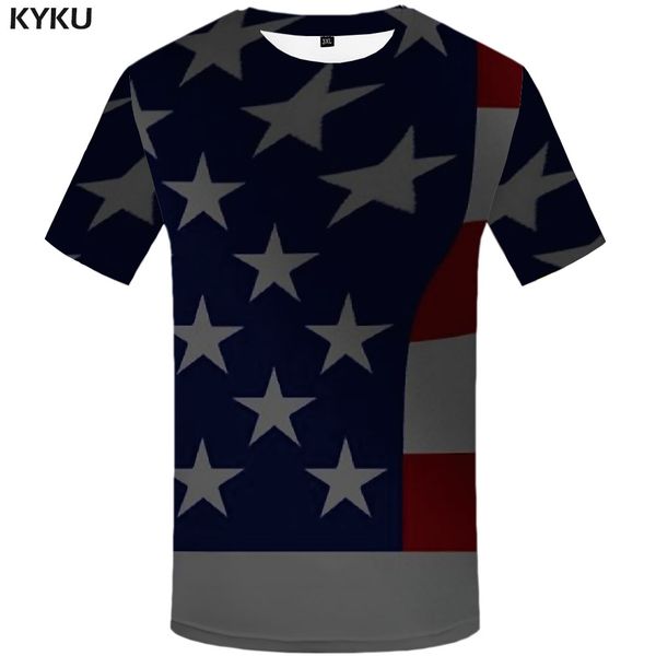 

3d tshirt usa flag t shirt men hip hop anime clothes funny t-shirts 3d leisure funny t shirts shirt print mens clothing, White;black