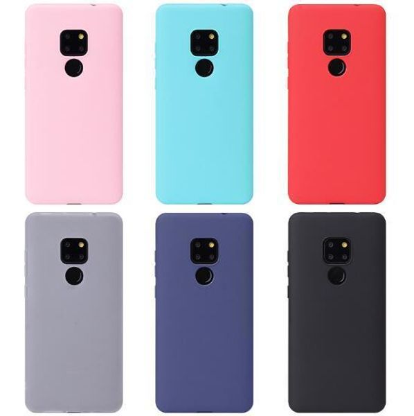 

one pcs case huawei mate20 mate20x p20lite mate10 p20pro p10lite p20 p30 p30pro y6 cover slim ultra thin tpu case