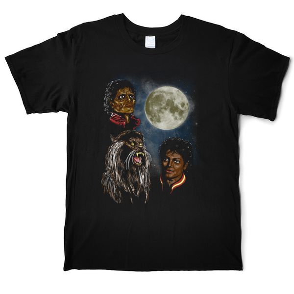

tthreeller moon designer funny t shirt men's 100% cotton human fashion t-shirt crew neck short sleeve street tees shirt casual printed, White;black