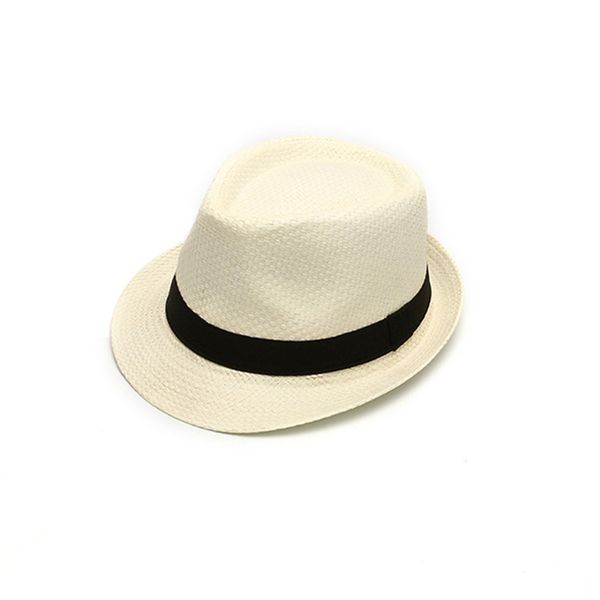 

newly men women straw hat hand-weaved breathable casual beach cap for summer do99, Blue;gray