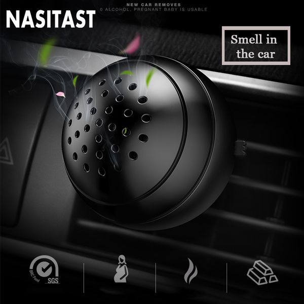 

mini car perfume air freshener solid for car air vent outlet clip diffuser the accessories parfum for auto