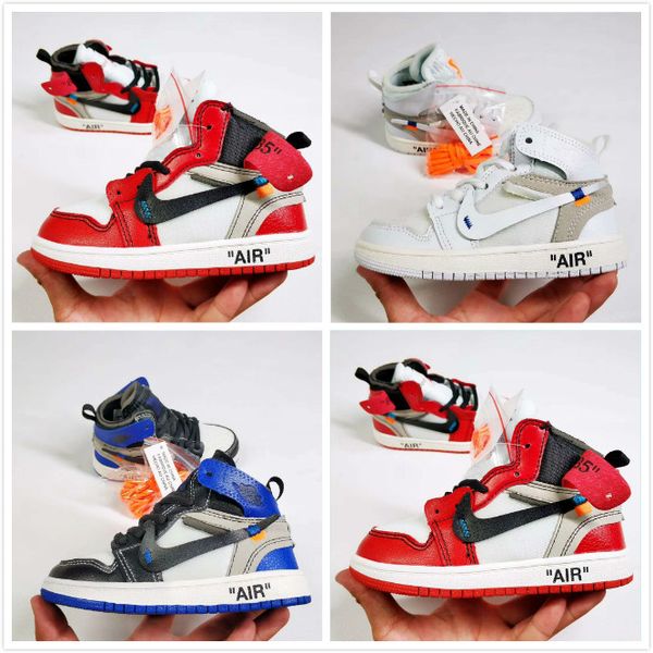 Off 1 Kids Basketball Shoes Boy Girl Red Rebel Og Kawhi Leonard