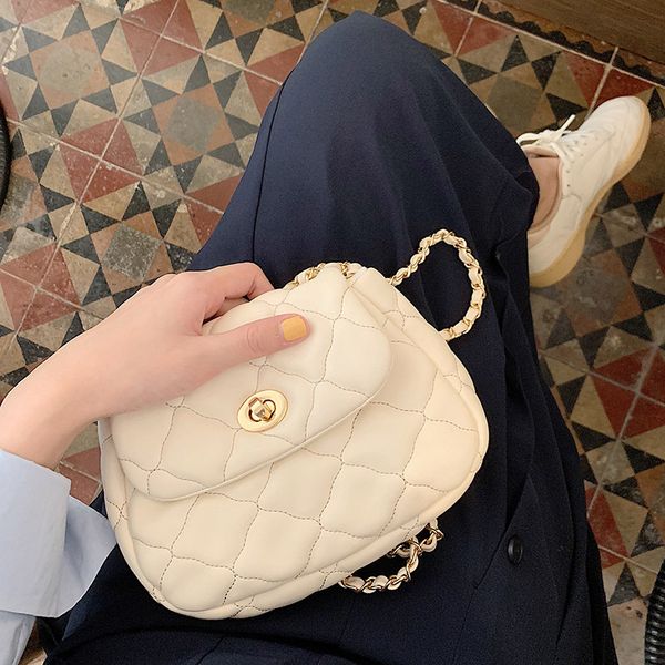 

мода цепь плечо сумки для женщин кроссбоди 2020 мини кожаный чехол сумка решетки алмаза женская сумка роскошные дизайнерские сумки