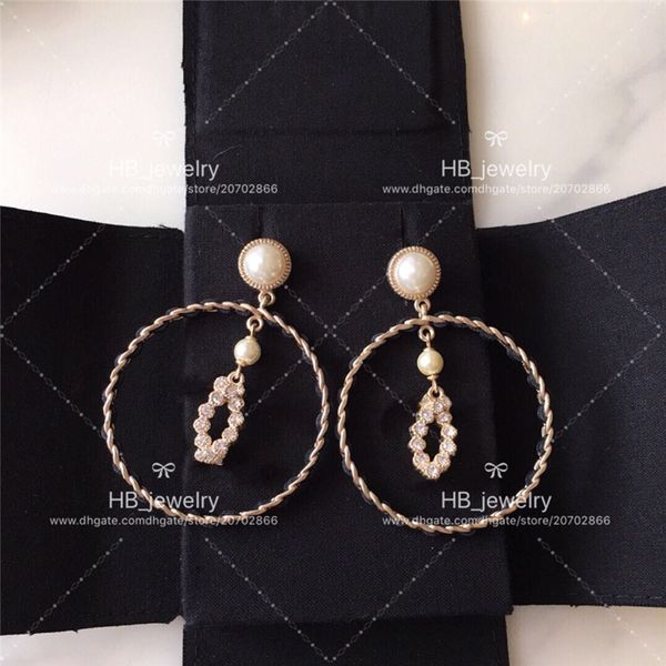 

Популярный модный бренд Высокая версия большие серьги для леди Дизайн Женская ве