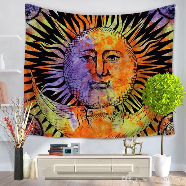 

customize 150*130cm polyester tapestries 10000 designs spot flamingo mandala dream catcher elephants christmas halloween ins wall hanging ry